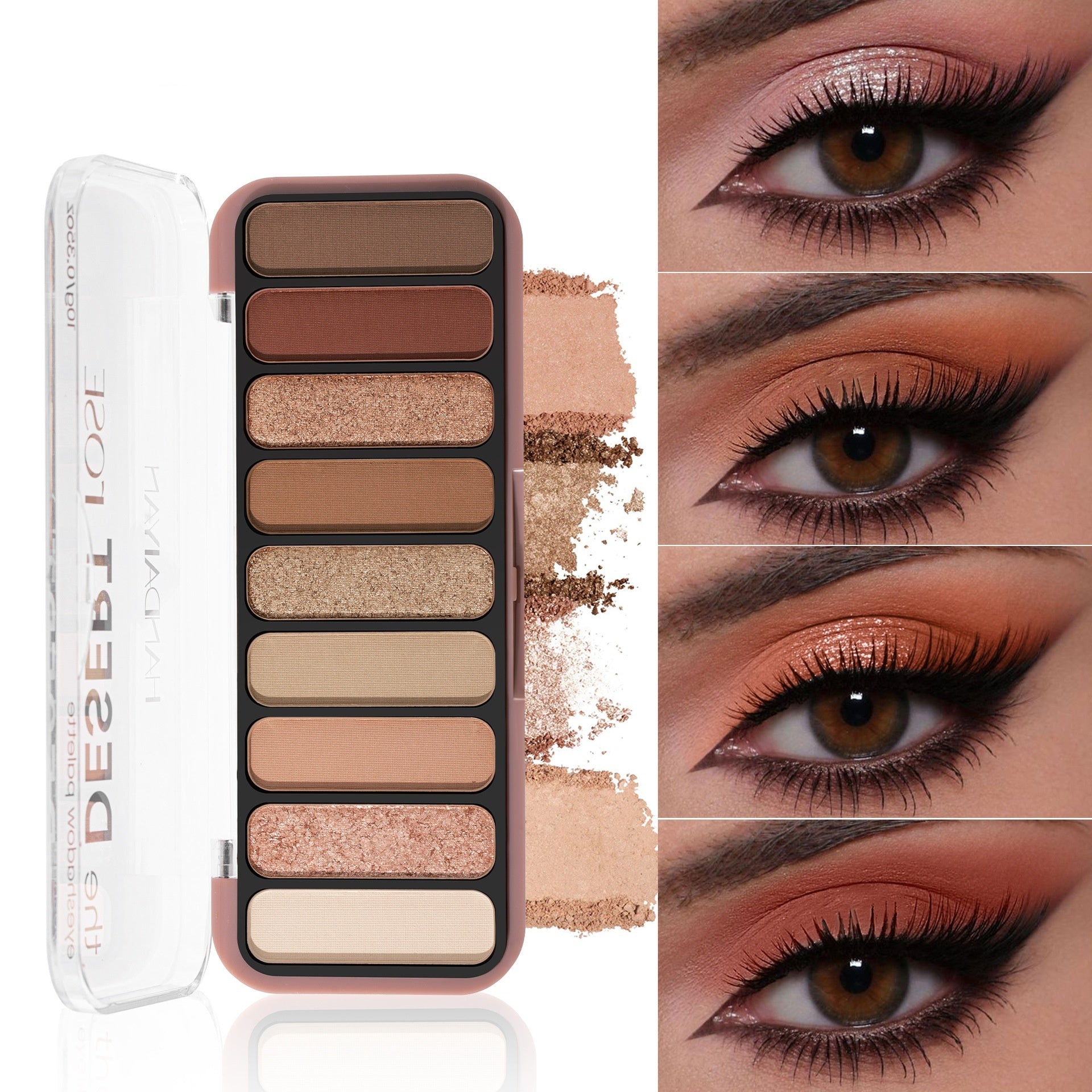Matte Shimmer Earth Color Nine Color Eye Shadow Plate
