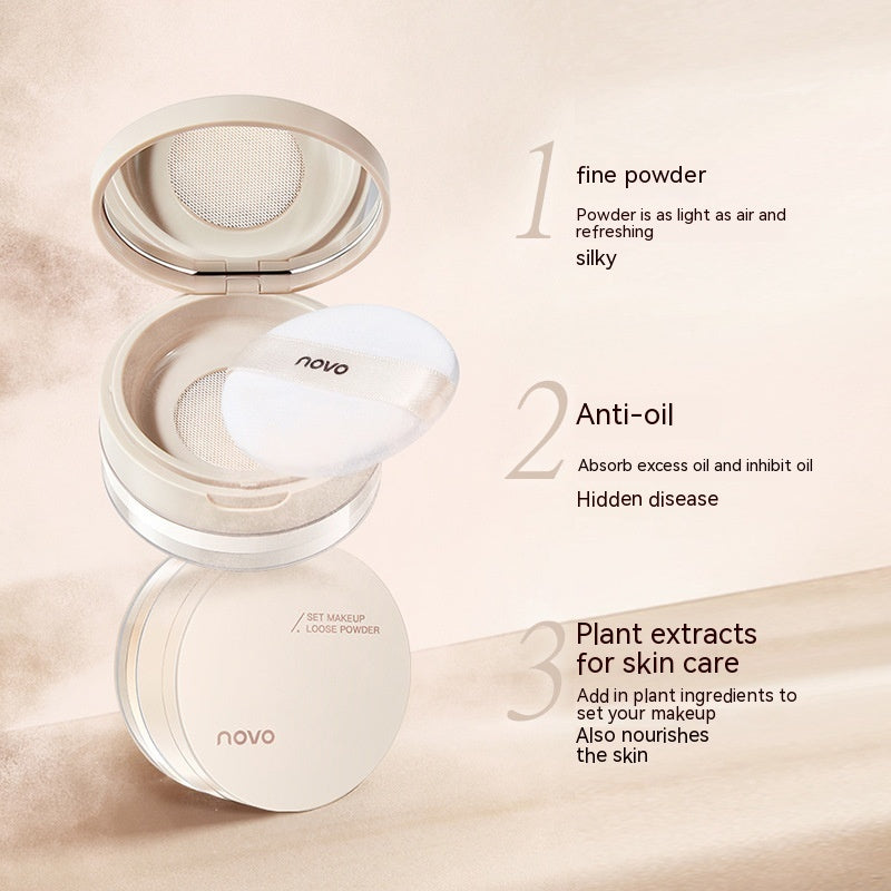 Soft Focus Makeup Powder Matte Concealer Oil Control Durable Waterproof and Sweatproof Smear-proof Makeup