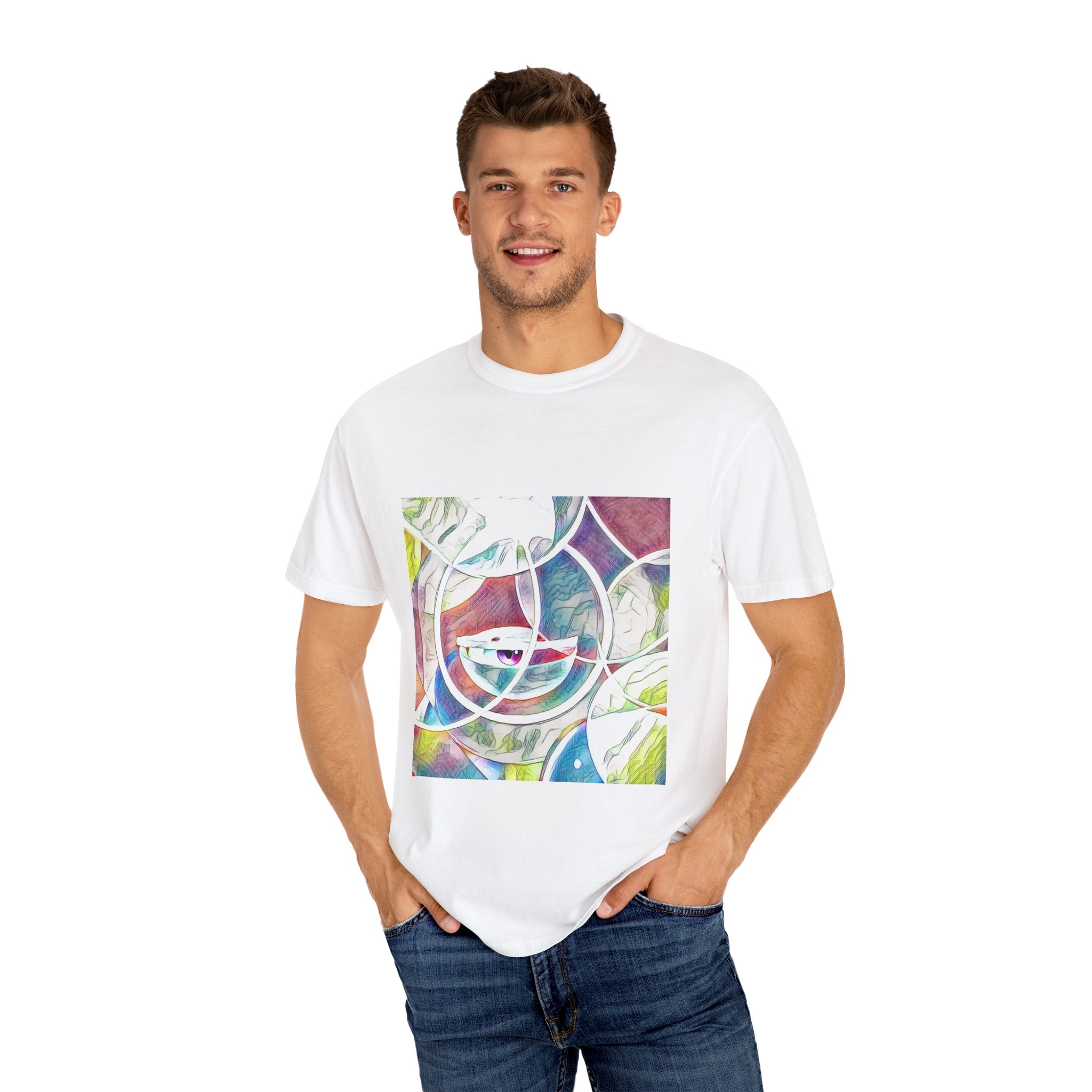 TEMPASY - Relaxed Fit Garment-Dyed T-shirt for Men & Women – Stylish & Comfy