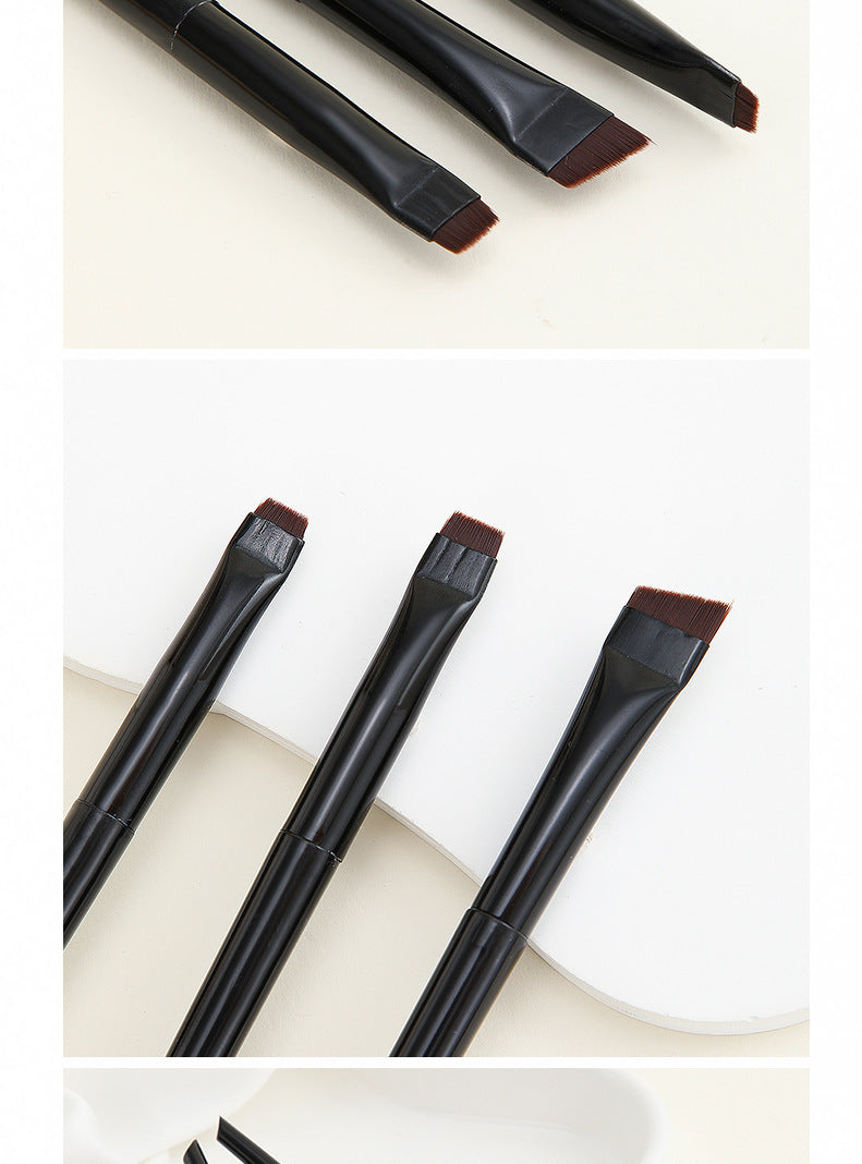 Blade Eyeliner Brush Fine Oblique Head Eyebrow Outline Creamy Ultra-thin