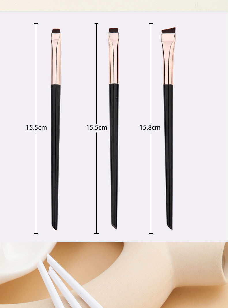 Blade Eyeliner Brush Fine Oblique Head Eyebrow Outline Creamy Ultra-thin