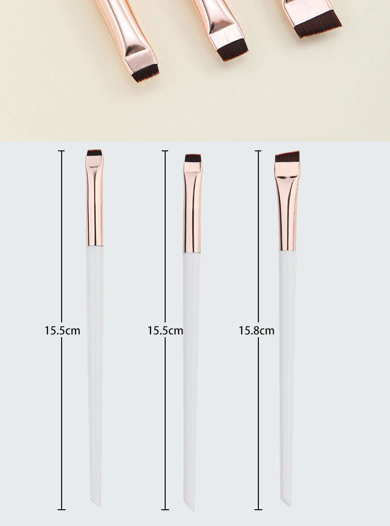 Blade Eyeliner Brush Fine Oblique Head Eyebrow Outline Creamy Ultra-thin