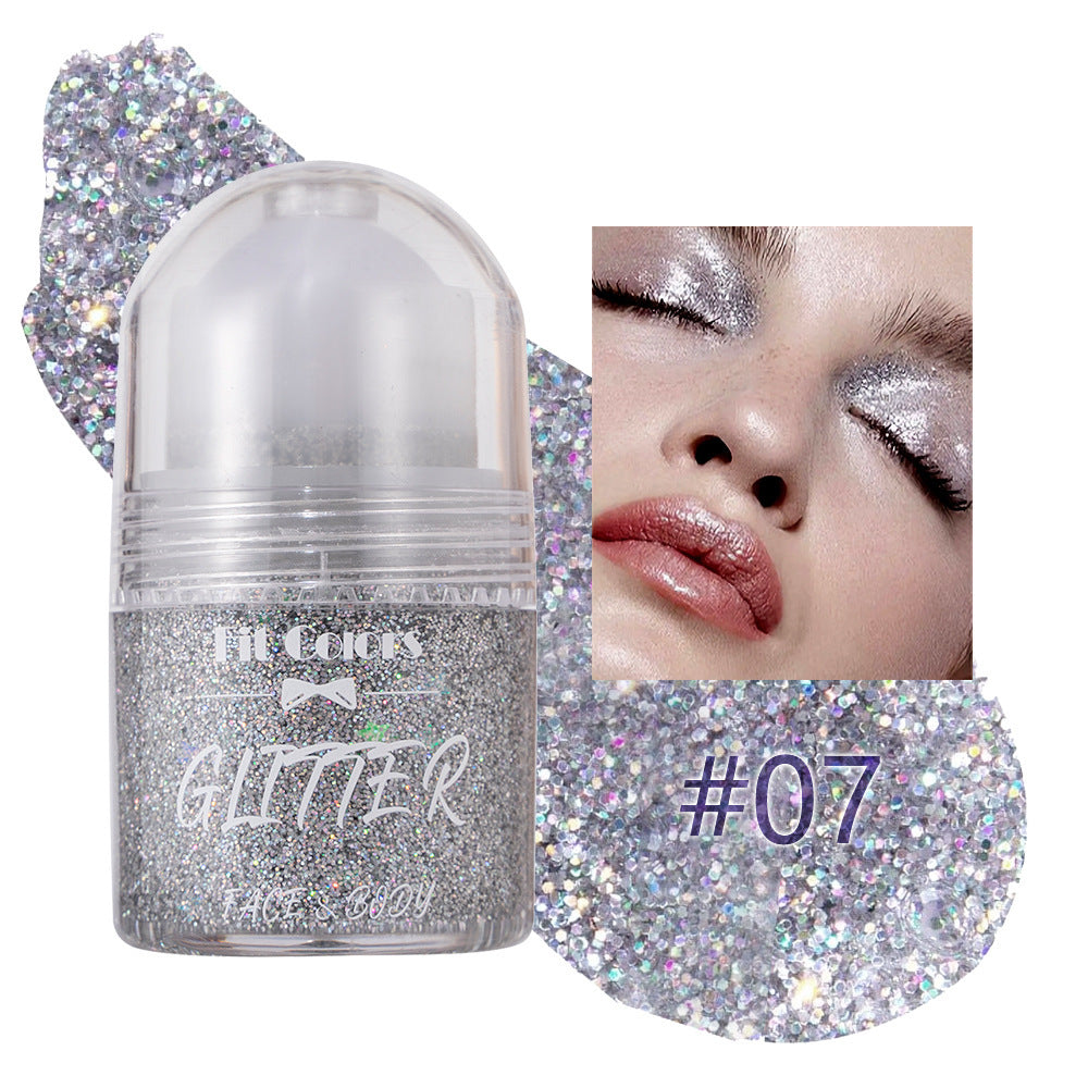 8-color Ball Sequins Gel Glitter Colorful Eye Shadow
