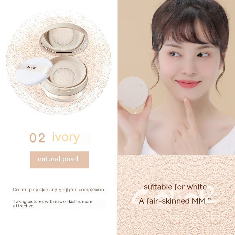 Soft Focus Makeup Powder Matte Concealer Oil Control Durable Waterproof and Sweatproof Smear-proof Makeup