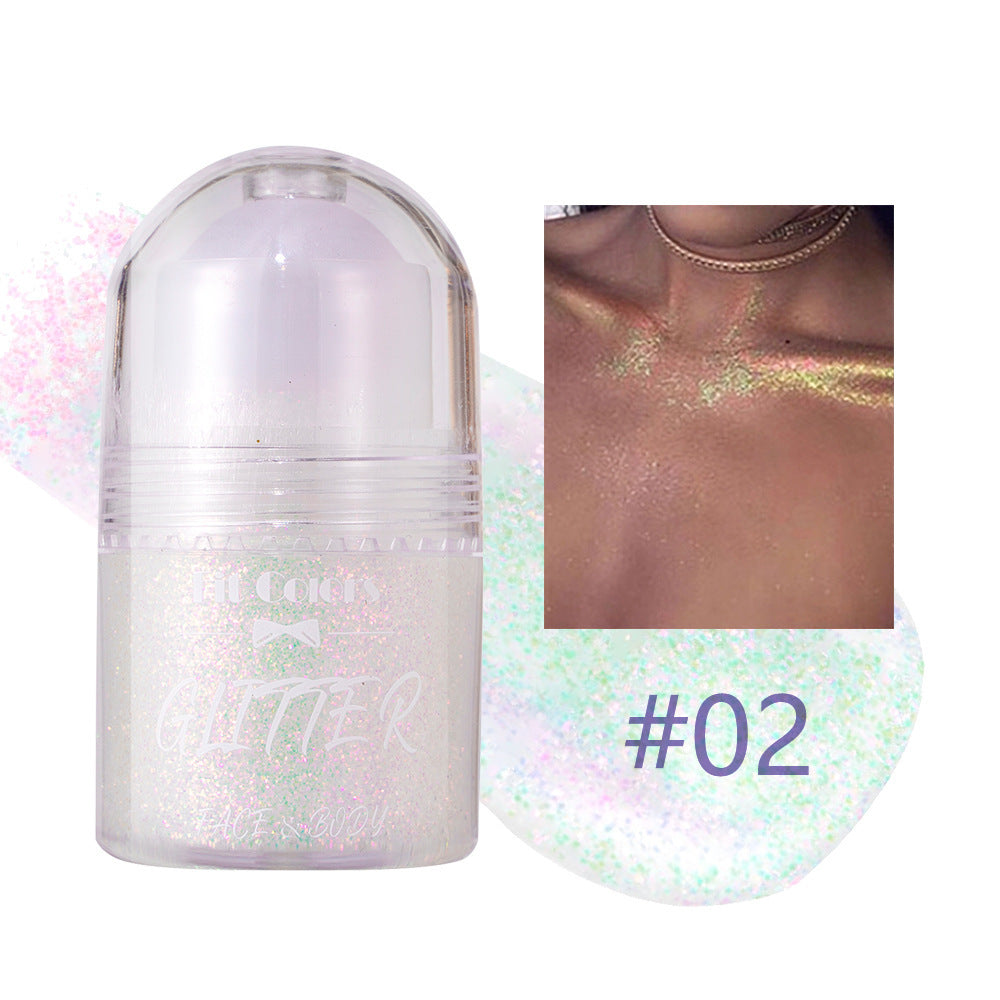 8-color Ball Sequins Gel Glitter Colorful Eye Shadow