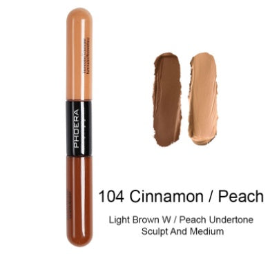 Double Heads Are Suitable for Any Skin Type Natural Color Brightening Liquid Concealer