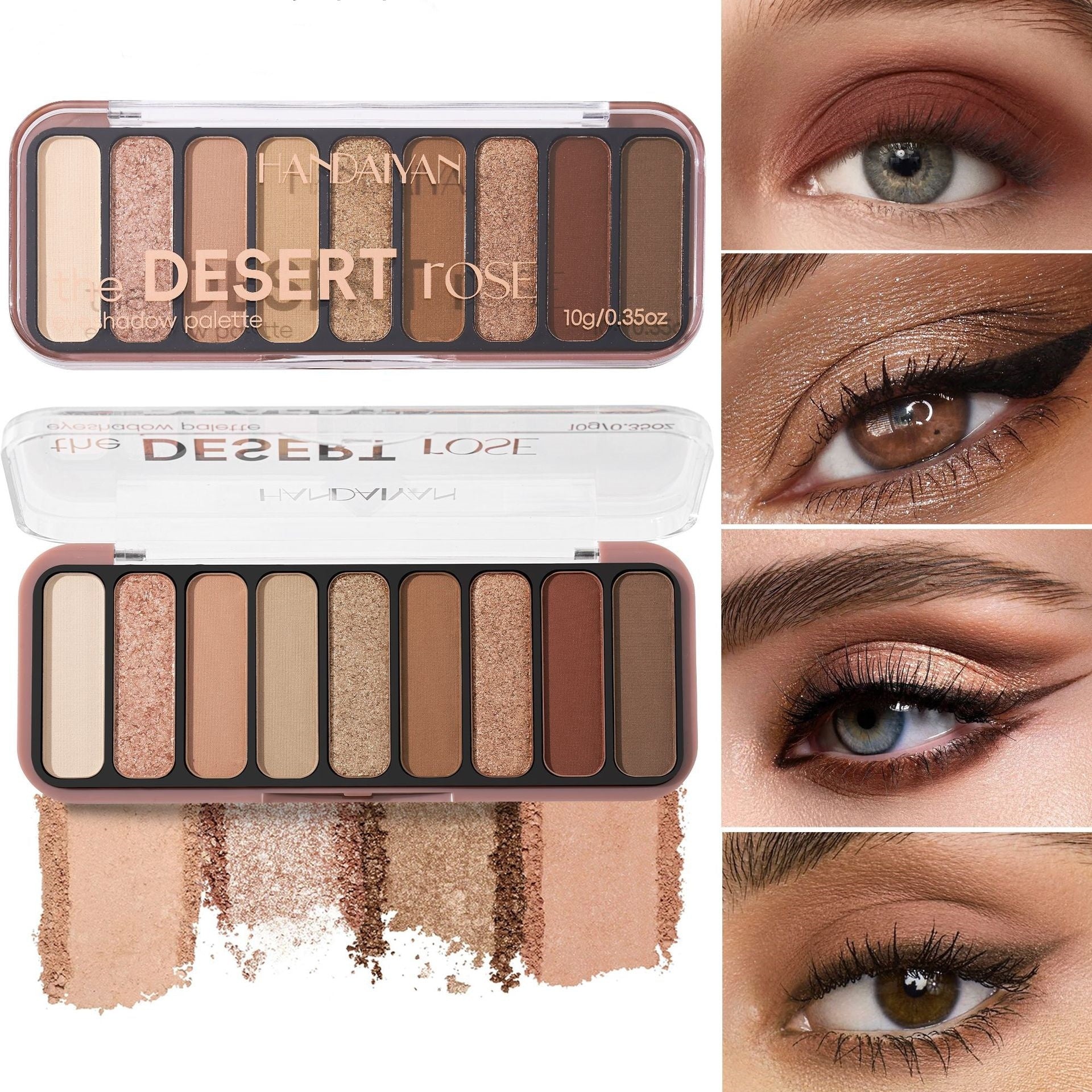 Matte Shimmer Earth Color Nine Color Eye Shadow Plate