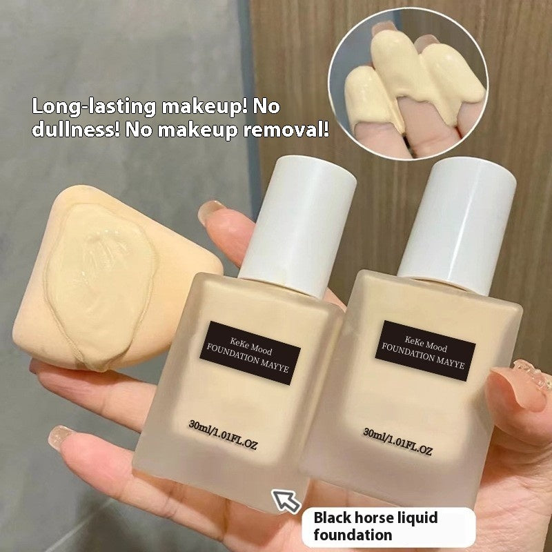 Finishing Liquid Foundation Brightening Concealer BB Cream Moisturizing Long Lasting Smear-proof Makeup