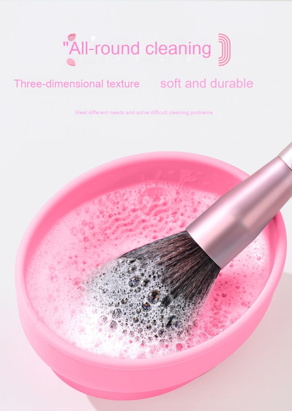 Porous Position Cosmetic Brush Drying Rack Cleaning Basin