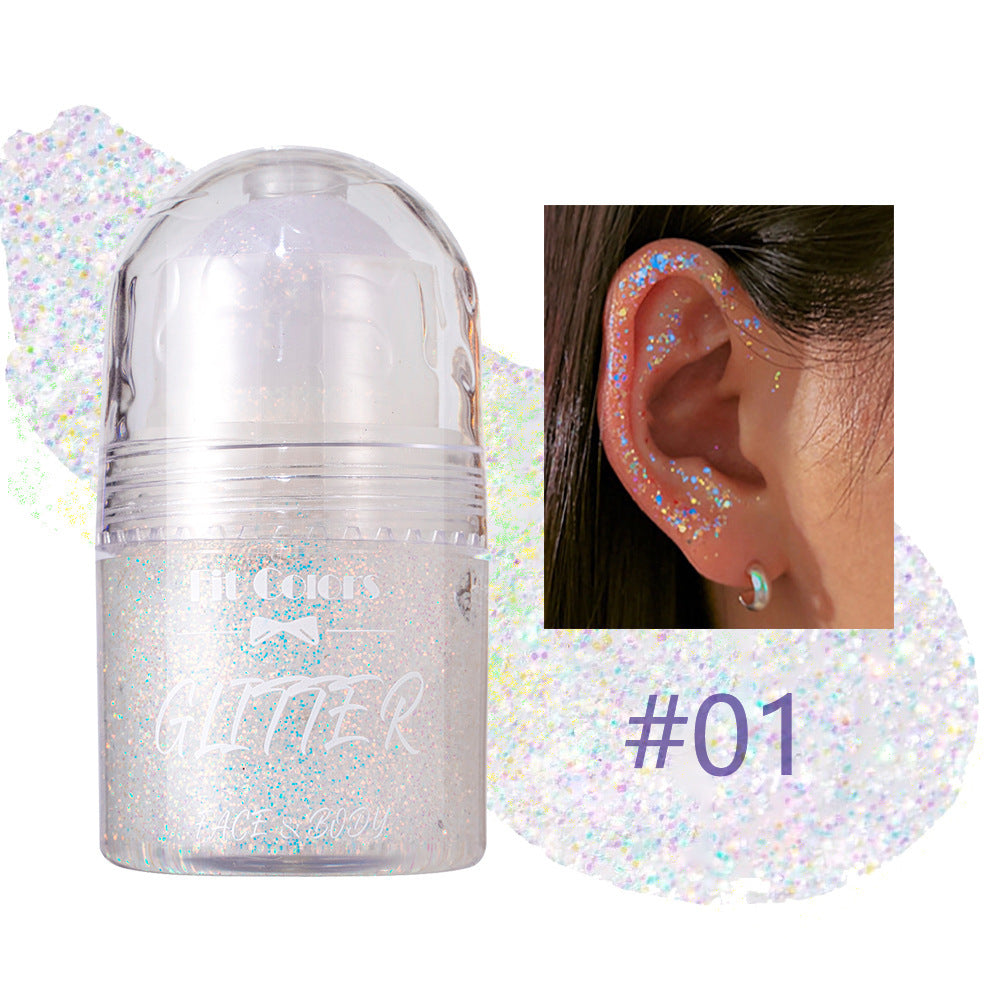 8-color Ball Sequins Gel Glitter Colorful Eye Shadow