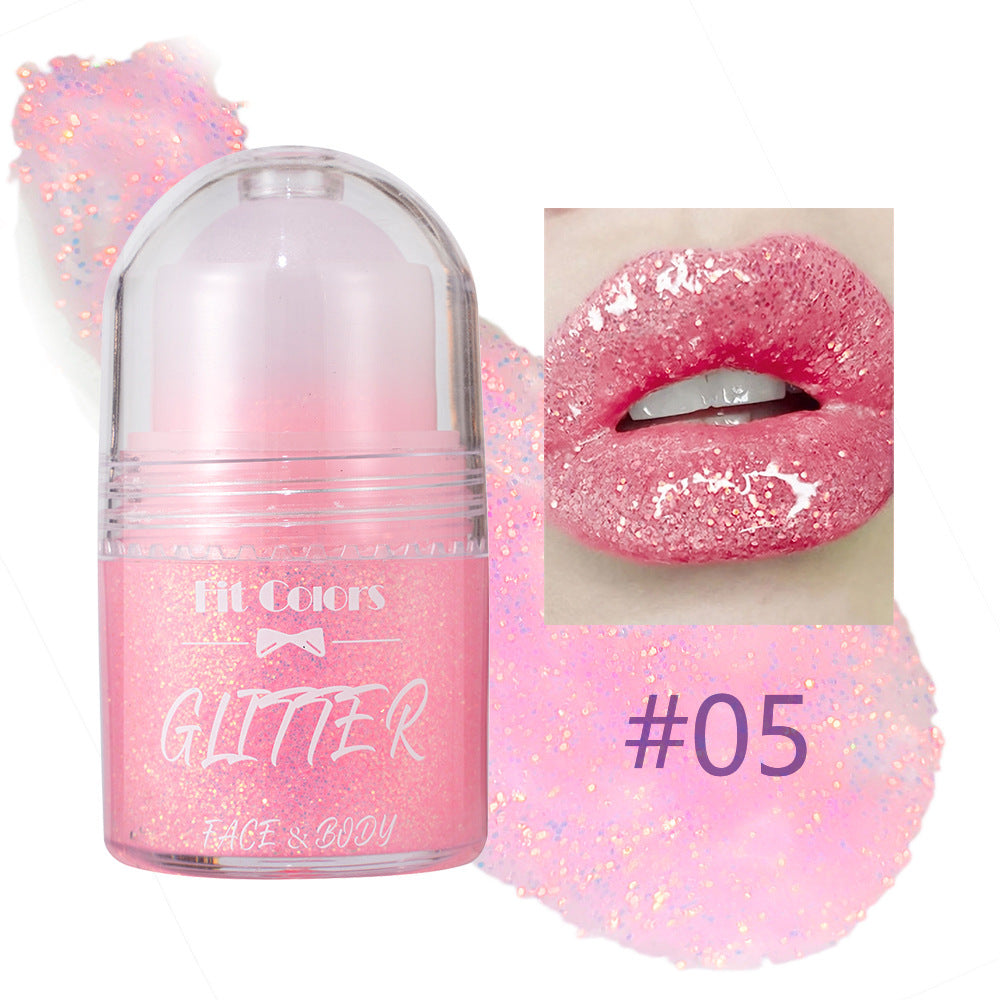 8-color Ball Sequins Gel Glitter Colorful Eye Shadow