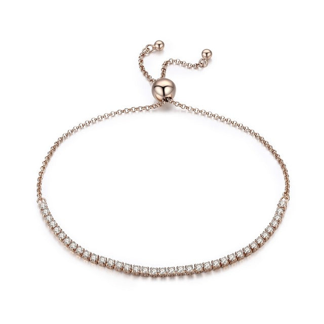 Silver Sparkling Strand Bracelet