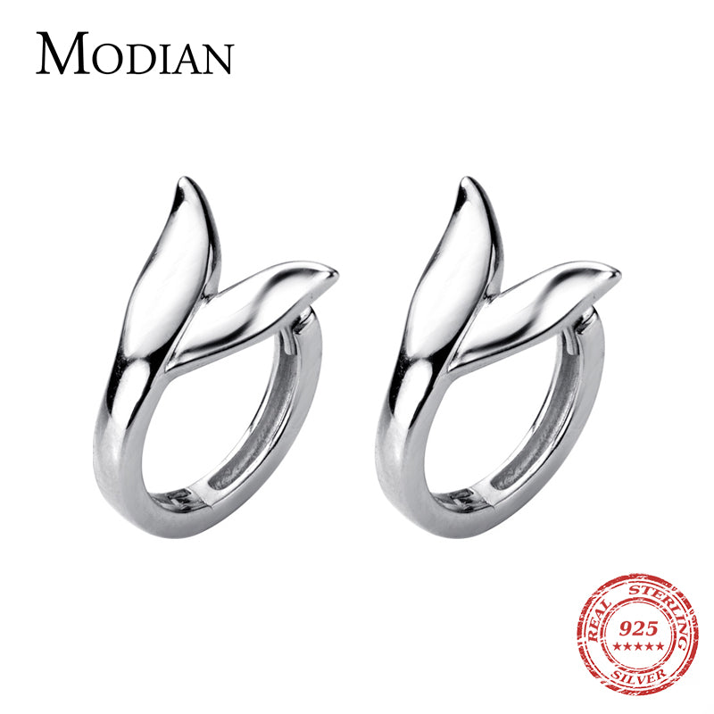 Fox Tail Hoop Earrings For Women