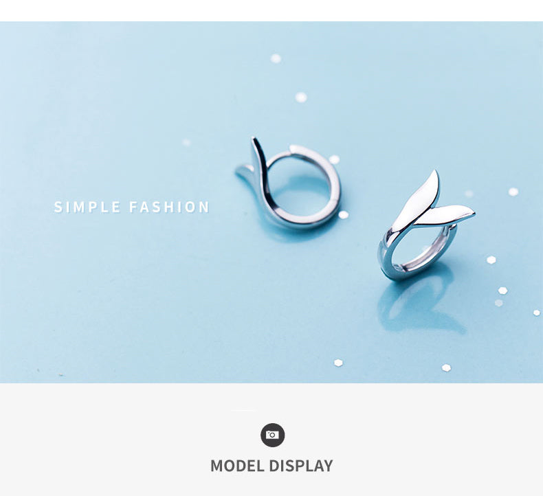 Fox Tail Hoop Earrings For Women