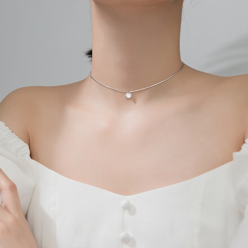 Luxury Round Pendant Necklace for Women