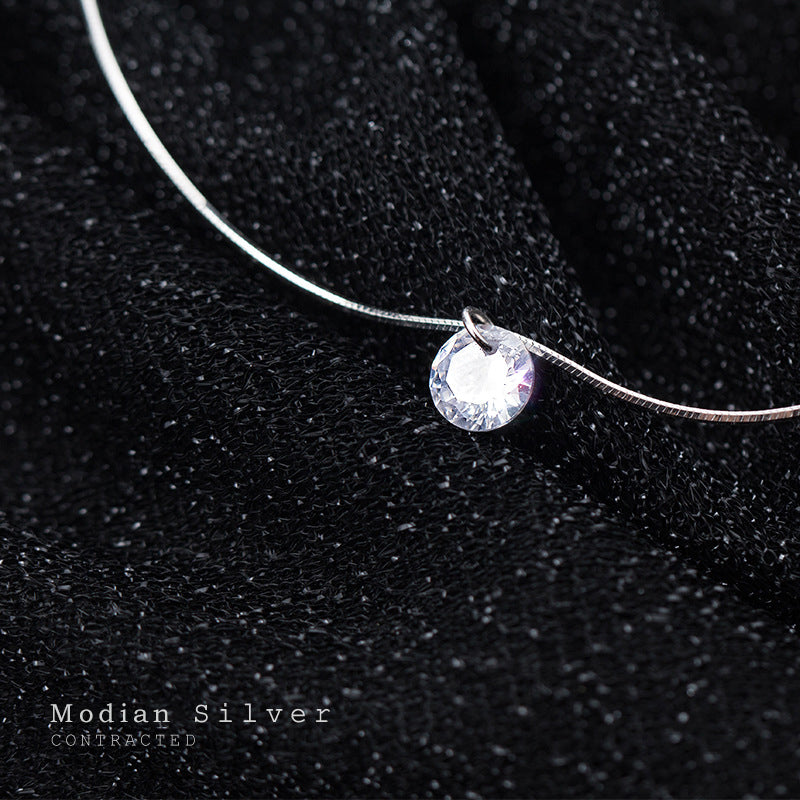 Luxury Round Pendant Necklace for Women