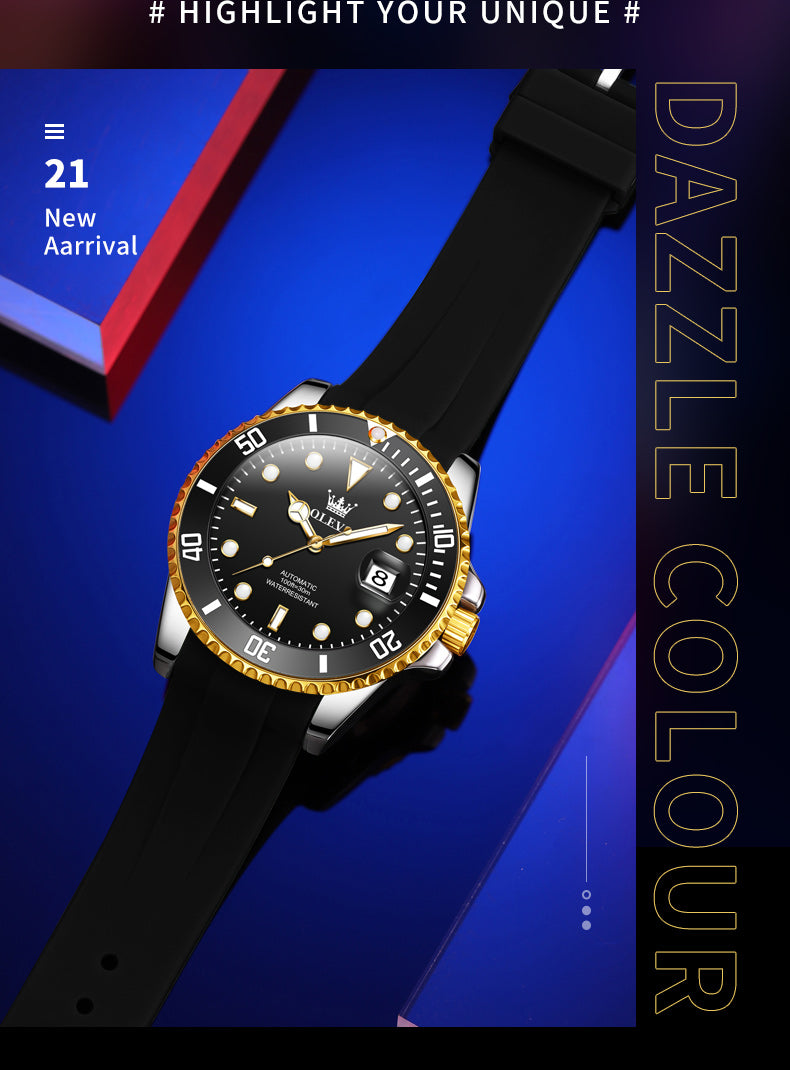 Original Automatic Mechanical Waterproof Watch for Men