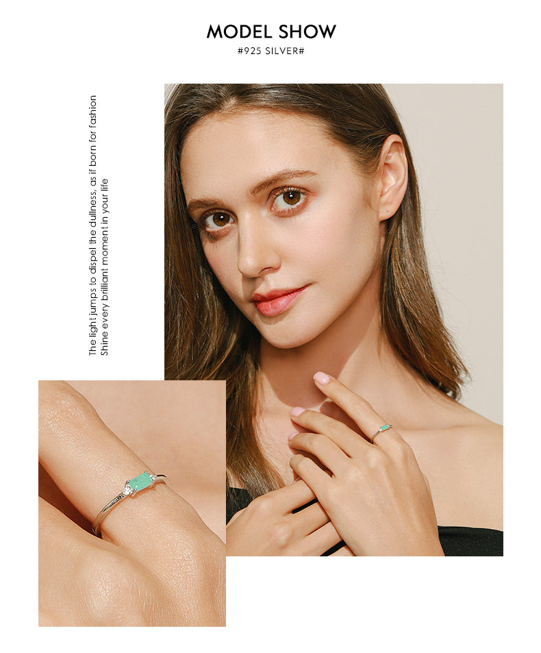 Charm Luxury Silver  Rings For Women