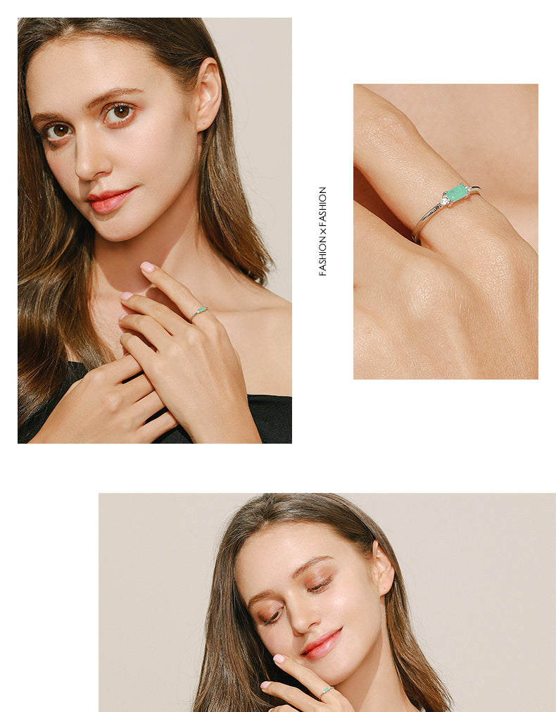 Charm Luxury Silver  Rings For Women